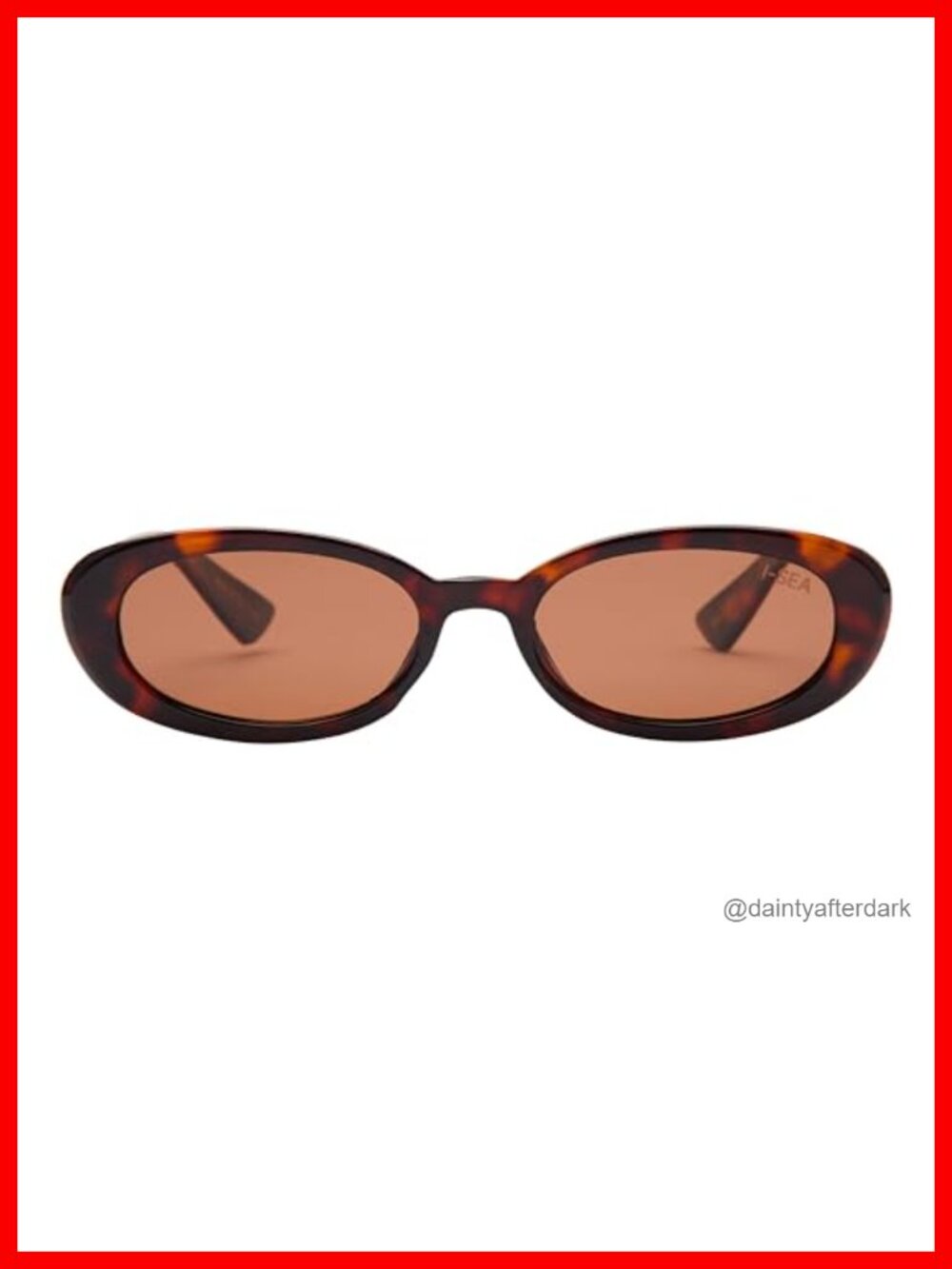 I-SEA Holden Sunglasses Mini Oval Polarized Scratch-Resistant UV Protection